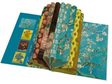 Cadeaupapier: Vincent, Van Gogh Museum Amsterdam FSC claim:, Hobby en Vrije tijd, Ophalen of Verzenden, Nieuw