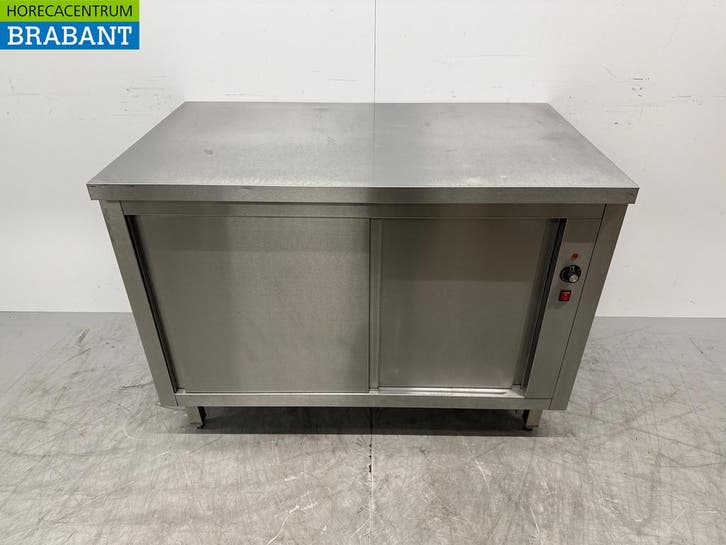 RVS Bertrand Warmhoudkast 2 Schuifdeuren 120 cm 230V Horeca, Zakelijke goederen, Horeca | Keukenapparatuur, Ophalen of Verzenden