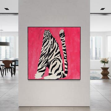 Timo Wedell - The Silent Watcher - XL- Basquiat Style