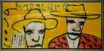 Herman Brood | Giclée: Wild Bill | Afmeting: 80cm x170cm, Ophalen of Verzenden