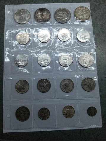 Portugal. Lote de 20 moedas em prata Republica Portuguesa