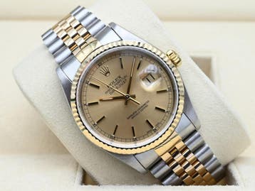 Rolex Datejust Ref. 16233 Year 1995 (Box & Papers), Handtassen en Accessoires, Horloges | Heren, Rolex, Polshorloge, Ophalen of Verzenden