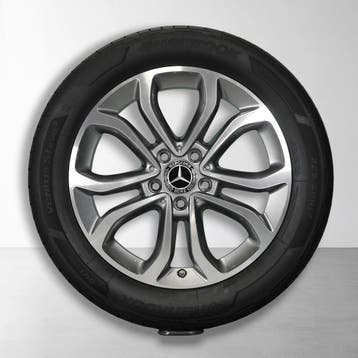 Mercedes C Klasse W205 Avantgarde 17 inch originele velgen A, Ophalen of Verzenden, Nieuw