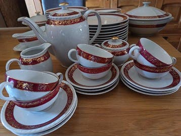 Bareuther - Tafelservies (58) - Porselein - tafelservies