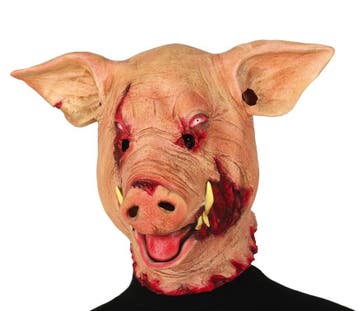 Halloween Masker Horrorvarken, Verzenden, Nieuw