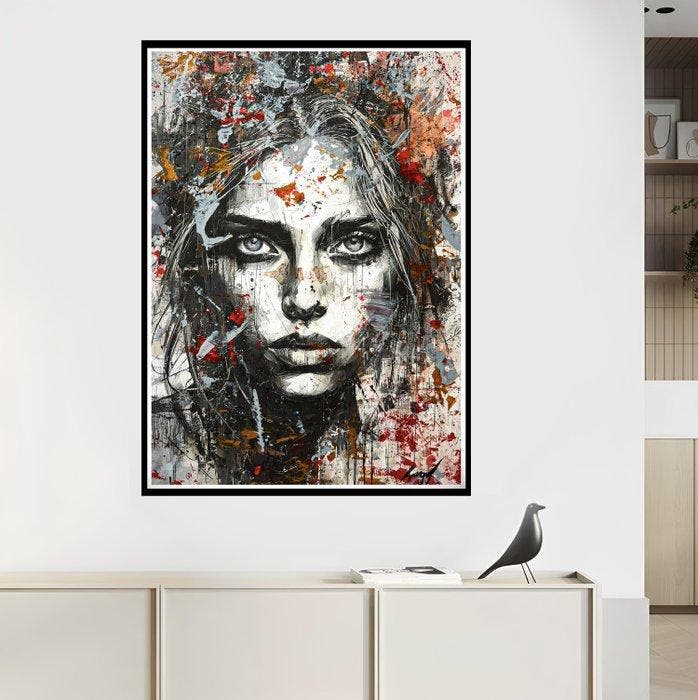 Gongas - Dark Love, Antiek en Kunst, Kunst | Designobjecten
