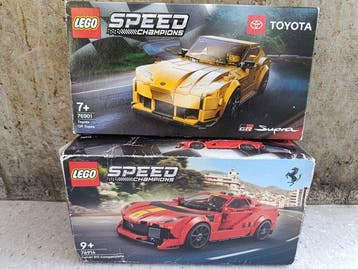 Lego Set - Speed Champions - Toyota GR Supra; Ferrari 812
