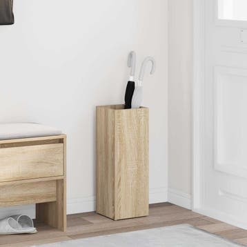 vidaXL Opslaghaak & Rek Sonoma Eik 20 x 20 x 55,5 cm Bewerkt, Huis en Inrichting, Woonaccessoires | Paraplubakken, Verzenden, Nieuw