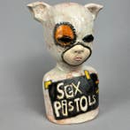 Iwo Rynkiewicz (1970) - SEX PISTOLS Hand made Ceramic Figure