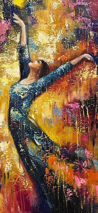 Nguyn Tùng Long (1993) - Grâce émergente 80 60 cm