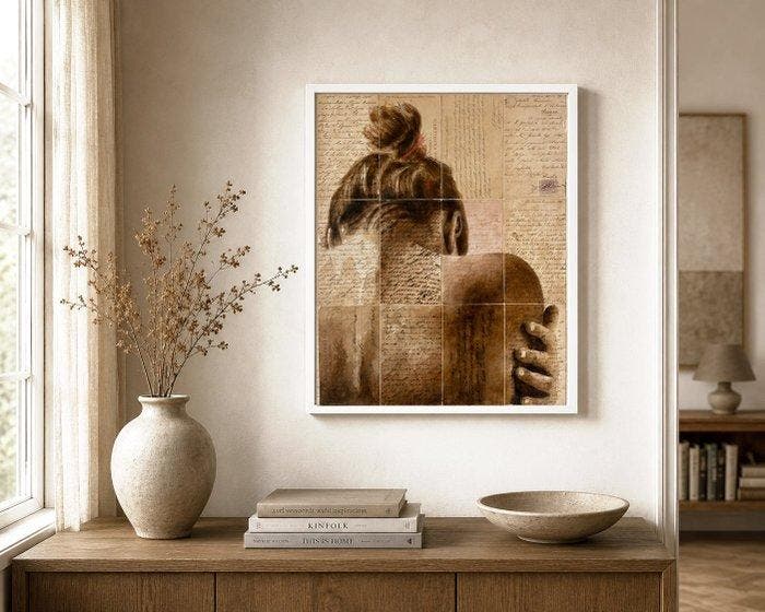 fabio imperiale - il verde prato, Antiek en Kunst, Kunst | Designobjecten