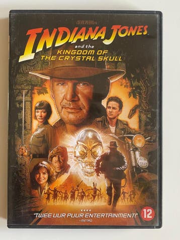 INDIANA JONES AND THE KINGDOM OF THE CRYSTAL SKULL (DVD), Gebruikt
