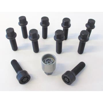 H&R Wielboutenset bolkonisch R14 M14x1.50 - Lengte 63mm - Zw, Auto-onderdelen, Verzenden, Nieuw
