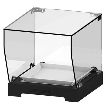 Buffetvitrine | Zwart | Eutectische Koeling | Incl., Verzenden, Nieuw in verpakking