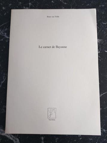 Bram van Velde (1895-1981) - Le carnet de Bayonne