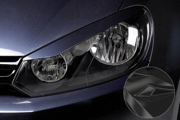 Koplampspoilers voor VW Golf 6 SB030-G, Auto-onderdelen, Verzenden, Nieuw