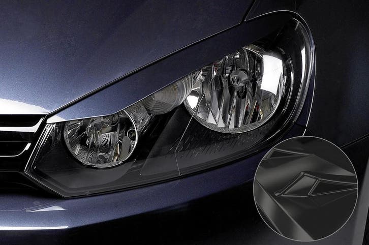 Koplampspoilers voor VW Golf 6 SB030-G, Auto-onderdelen, Carrosserie, Nieuw, Verzenden