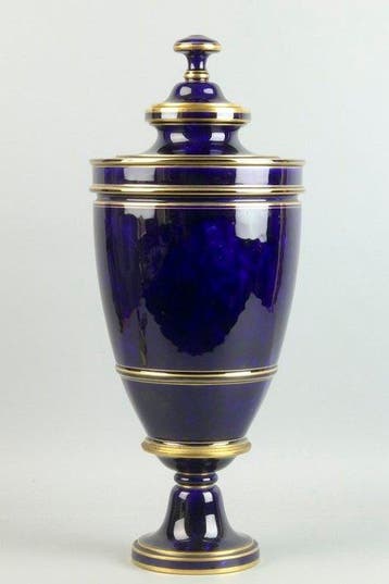 Sevres - dekselvaas - Porselein, Antiquités & Art