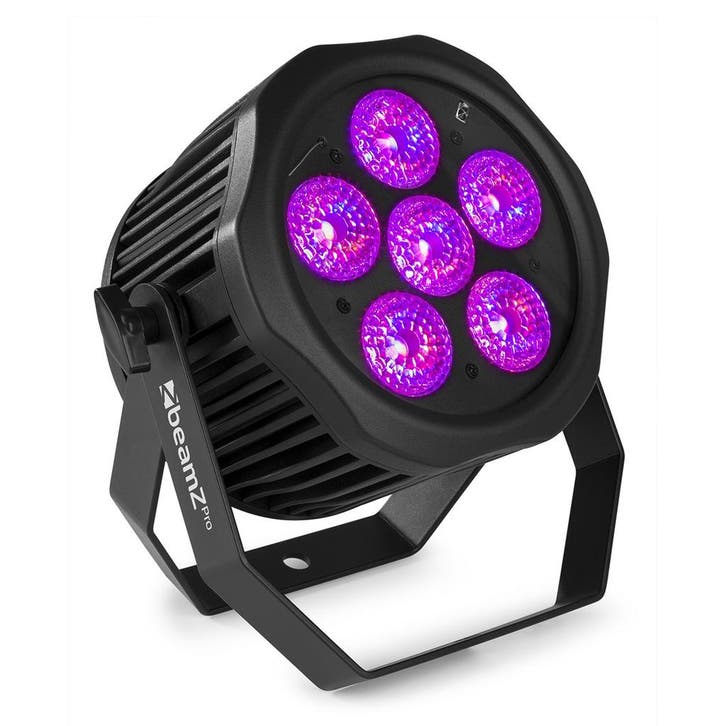 BeamZ Pro WBP612IP Aluminium Accu LED PAR RGBAW-UV IP65, Musique & Instruments, Lumières & Lasers, Envoi