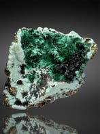 Malachiet & crisocolla Mineralencollectie - Hoogte: 4.1 cm -