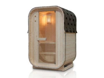 Veiling - Barrelsauna Nolvik - Incl. Toebehoren - 120x128 x1