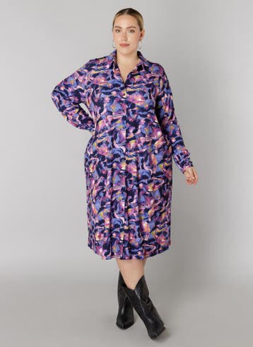 COLLETTA jurk print1(48)Maat 46/48 (XL) of groter, Kleding | Dames, Verzenden, Nieuw, Maat 46/48 (XL) of groter, Overige kleuren