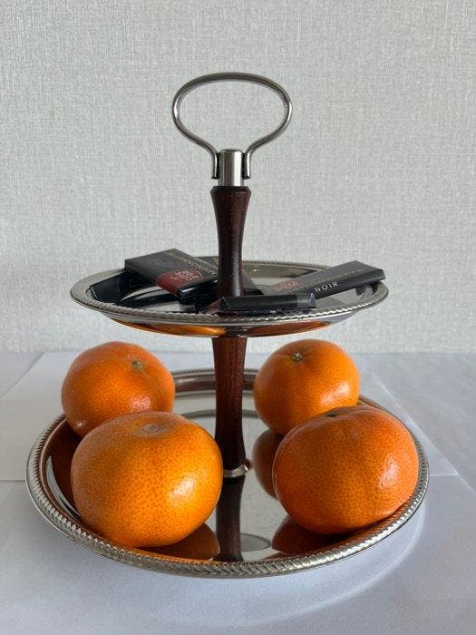 Alfra Alessi - Carlo Alessi - Taartstandaard - Mercurio -, Antiek en Kunst, Antiek | Meubels | Stoelen en Sofa's