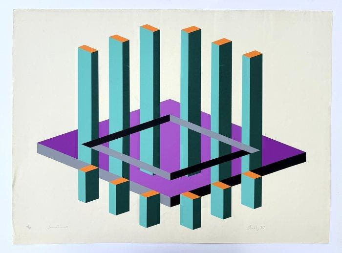 Michael Challenger (1939) - Vexations, Antiek en Kunst, Kunst | Designobjecten