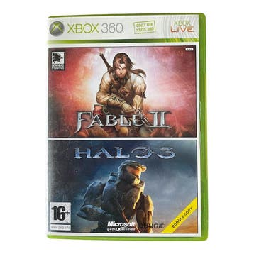 Double Pack Fable 2 + Halo 3 (XBOX 360) (TWEEDEHANDS), Verzenden