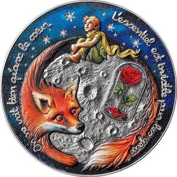 Kameroen. 5000 Francs 2023, Little Prince, Antique finish,