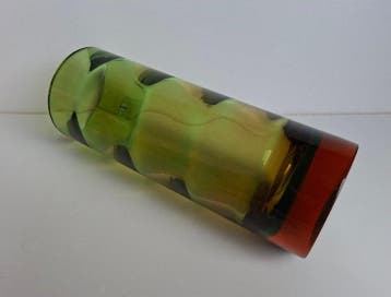 WMF - Erich Jachmann - Vase balustre - Verre - Onde optique