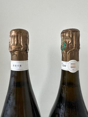 Champagne Hebrart, Noces de Craie 2016 & 2014 Hebrart Clos, Nieuw