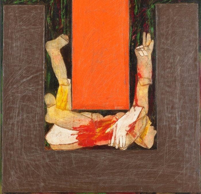Jozef Jankovic (1937-2017) - Zonder titel, Antiquités & Art, Art | Peinture | Moderne