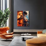 Canvas Fit - Alberto Ricardo - Naruto Uzumaki & Sasuke, Nieuw