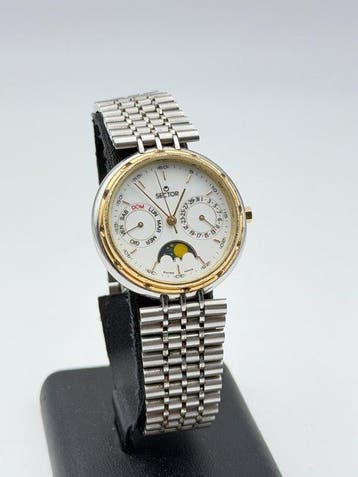 Sector - vip tecnica genere swiss made calendar moonphase -