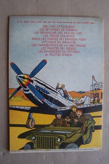Buck Danny T11 - Ciel de Corée - B - 1 Album - EO - 1954