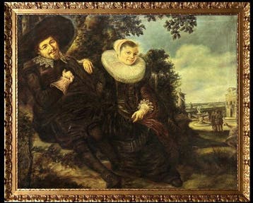 European School (XX) - The Marriage Portrait of Isaac Massa