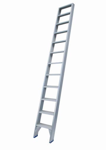 Solide enkele trap 12 treden – 3.00m, Ophalen of Verzenden, Nieuw, Trap, 2 tot 4 meter