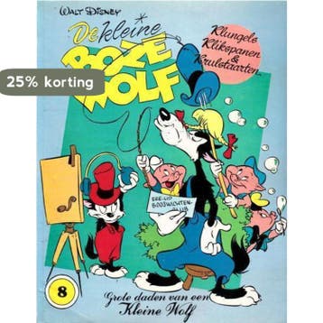 Klungels, klikspanen en krulstaarten / De kleine boze wolf /, Boeken, Verzenden, Gelezen, Walt Disney
