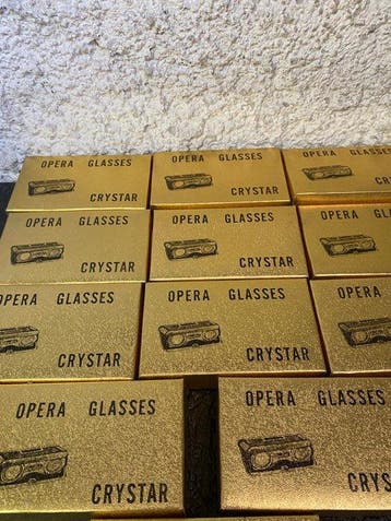 Theaterverrekijkers (opera-brilletjes) - Crystar Lens 25X -