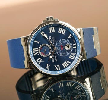 Ulysse Nardin - Maxi Marine Chronometer 43 mm Blue Dial, Nieuw