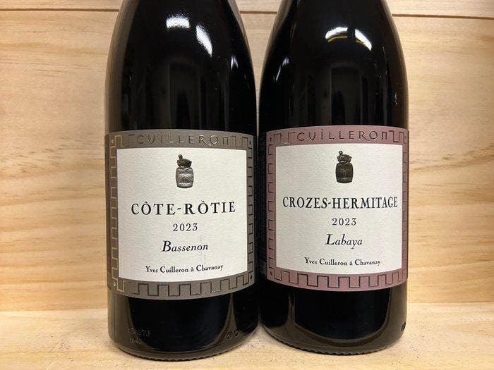 Yves Cuilleron : Côte-Rôtie Bassenon, Crozes-Hermitage, Collections, Vins