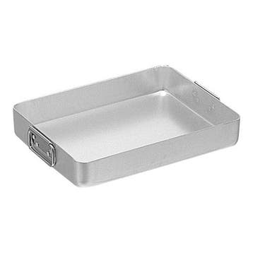 Braadslede aluminium met draaibare grepen 600x400x90(h)mm, Verzenden