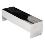 Pate/Terrine U vorm RVS | 75x260x80(h)mm Vogue, Verzenden, Nieuw in verpakking
