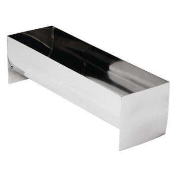 Pate/Terrine U vorm RVS | 75x260x80(h)mm Vogue, Verzenden