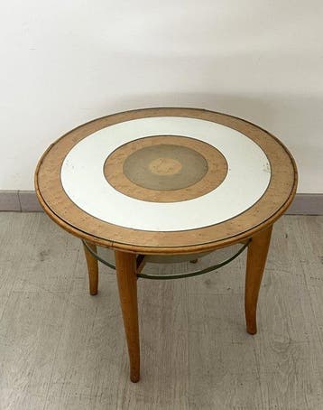 Manifattura Italiana - Middentafel - Hout, Glas - Piano met