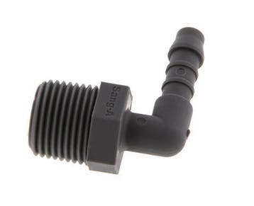 Raccordement pour tuyau flexible 6 mm (1/4) et R3/8 PA 6, Bricolage & Construction, Verzenden