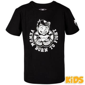 Venum Kids T-shirt Born to Fight Zwart, Verzenden, Vechtsport