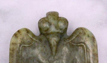sculptuur, Hongshan Cultuur Taïno achtige Adelaar Godheid