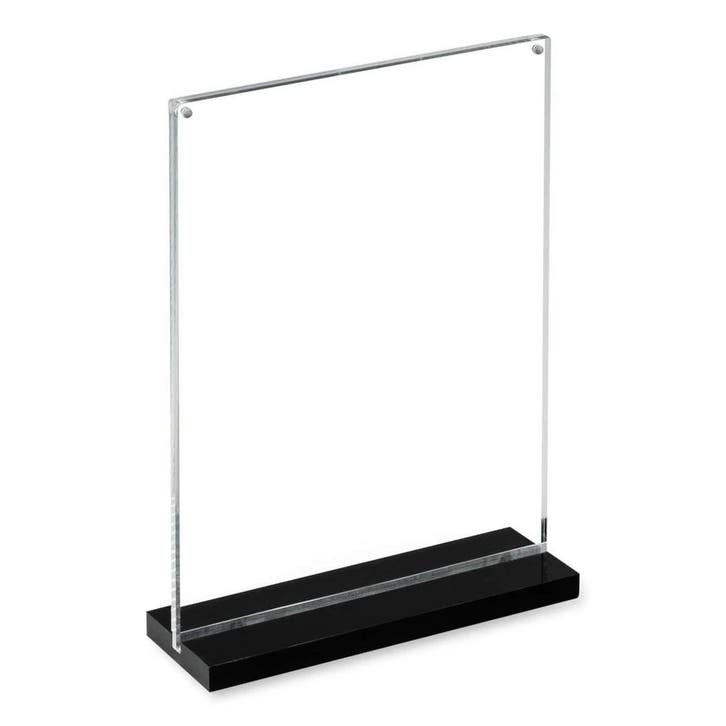 Menuhouder | VISTA VERTICO | Kunststof | Zwart | A6-Formaat, Zakelijke goederen, Horeca | Keukenapparatuur, Nieuw in verpakking